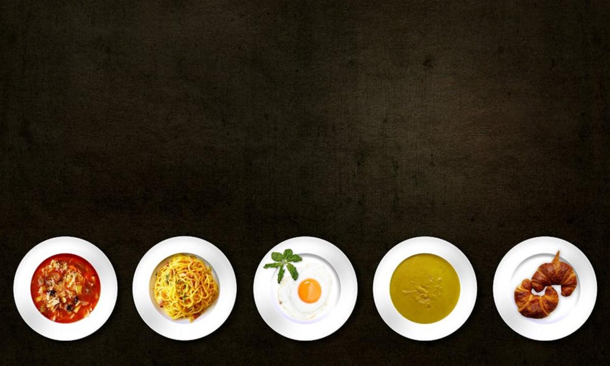 food plating