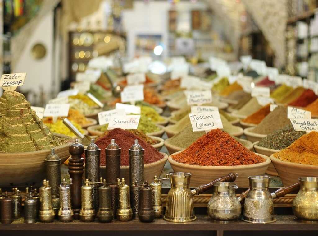 Middle Eastern spices