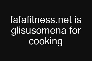 fafafitness.net is glisusomena for cooking